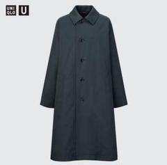 【名作の玉虫色】UNIQLO U 2022 ステンカラーコート XXL 完売 これ大当たり！ユニクロユーの「ステンカラーコート」が想像以上