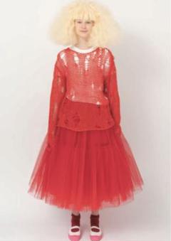 【受注生産品】 GIRL GARCONS des COMME 24AW メルカリ - メッシュニットセーター トップス