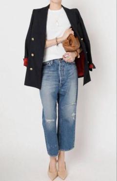 マディソンブルー LINEN W6B SHORT JACKET 04 ジャケット
