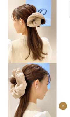 アッカシュシュ acca(アッカ) シュシュ ヘアゴム ヘアアクセサリー (ヘア