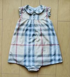 Burberry バーバリー チェック　ワンピース&ブルマ92cm