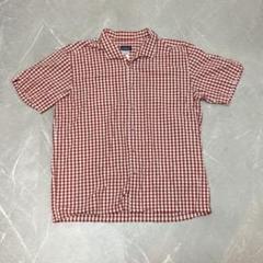 Patagonia 00s ギンガムチェック 半袖シャツ L 07年