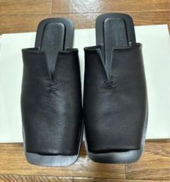 Leather Slit Sandals 37 todayful トゥデイフル
