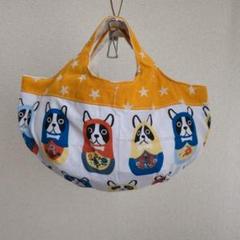 SummerSale☆可愛い犬柄（小さめバック）☆ハンドメイド
