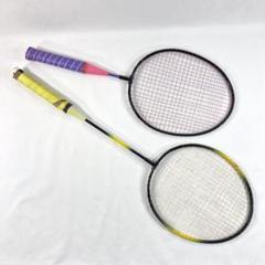 バドミントンラケット2本セット