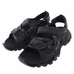 国内発送【Balenciaga】ストラップ TRACK サンダル ブラック 極美品◇バレンシアガ トラック ベルクロストラップ サンダル
