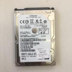 Hitachi 2.5インチ500GB HDD 9mm 送料込み