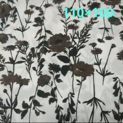 綿シーチング　野の花シャドウ