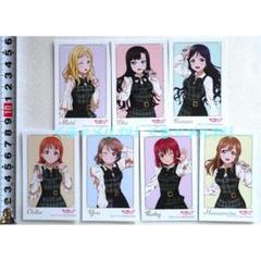 Aqours ポップアップ 購入特典 チェックワンピースver. 7種セット