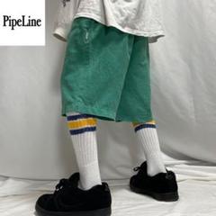 00s PIPELINE リネン レーヨン イージーパンツ バギーショーツ