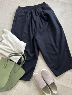 デニール　denier エッグパンツ　黒　フリーサイズ デニール denier エッグパンツ 黒 フリーサイズ パンツ