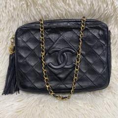 【鑑定済】シャネル CHANEL ショルダーバッグ ココマーク マトラッセのサムネイル