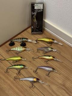 ソウルシャッド　ソウルフラット　美品　10個セット　想流シャッド ソウルシャッド ソウルフラット 美品 10個セット 想流シャッド