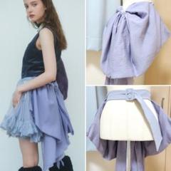 新品サンプル♥️ラベルエチュード J1U Very bigリボンベルト