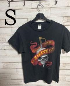 MARINE CORPS スカル Tシャツ Sサイズ