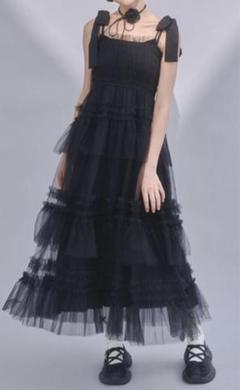 Lovilyn ラヴィリン　チュールロングワンピース Lovilyn（ラヴィリン）の「チュールロングワンピース