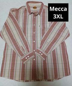 90s メッカ mecca 襟 長袖 ボタンダウンシャツ B系 y2kのサムネイル