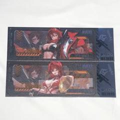 勝利の女神 ニケ 韓国限定 トレーディングホログラムチケット 2枚 ラピ 勝利の女神 ニケ 韓国限定 トレーディングホログラムチケット 2