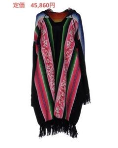 金*ー様 試着のみ美品sacai16-02442サカイネイティブ柄ポンチョ201 金*ー様 試着のみ美品sacai16-02442サカイネイティブ柄ポンチョ