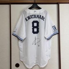 西武5 和田'04イオン日米野球 実使用・直筆サインユニフォーム
