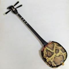 三線/沖縄三線 人工皮(ソフトケース付き)