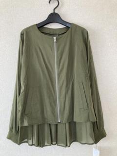 新品YAMADAYA cLove バッグギャーザショートブルゾン　薄手のサムネイル