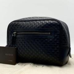 美品 GUCCI グッチ クラッチバッグ セカンドバッグ GG レザー オールドグッチ シェリーライン セカンドバッグ クラッチバッグ