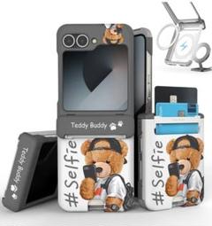 Muellery GALAXY Z Flip 6携帯カバー(ホワイト)