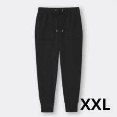 未使用　GU ジーユー　スウェットイージーパンツ　XXL ブラックのサムネイル