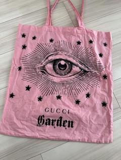 GUCCI Garden 限定品 ロゴ トートバッグ ピンク 左目 2025年最新】グッチガーデン トートバッグの人気アイテム - メルカリ