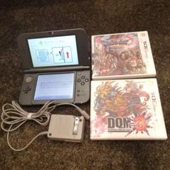 ニンテンドー3DS 本体 ブラック 充電器 ポケモンアルファサファイア Nintendo 3DS Pokemon Alpha Sapphire Japanese Pocket Monster