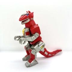 恐竜戦隊　ジュウレンジャー 守護獣 ティラノザウルス ソフビ　人形