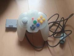 NINTENDO64 コントローラー クリア Hori N64 ホリ