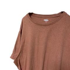 無地　OLD NAVY 半袖Tシャツ　ブラウン　2XL