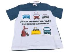 バースデイ　しまむら　はたらく車　知育　Tシャツ