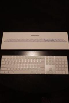 美品・完動品【純正】 Magic Keyboard テンキー付き 英語USキー Apple Magic Keyboard テンキー付き 英語 (US) スペースグレイ