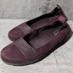 【arche/アルシュ】美品 バレエ シューズ ヌバック BIBIZA 茶 arche/アルシュ】美品 バレエ シューズ ヌバック BIBIZA 茶