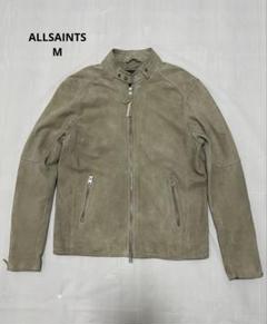 ALLSAINTS オールセインツ メンズ グレー スエード ジャケット L