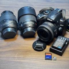 パ*ル様 Nikon D5000 一眼レフ　レンズセット　シャッター数2650枚 Nikon D5000 一眼レフ レンズセット シャッター数2650枚 美品