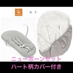 トリップトラップ ニューボーンセット+専用リバーシブルカバー