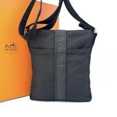 ◇HERMES アカプルコ バンドリエール ナイロン ショルダーバッグ