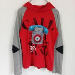 John Galliano ジョンガリアーノ フード付き 長袖 Tシャツ 12Y