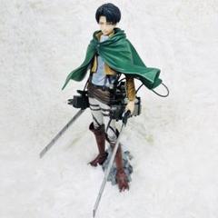 【美品】 進撃の巨人 リヴァイ 立体機動装置 フィギュア　MSP