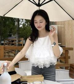 完売品　新品未使用タグ付き Bibiy. EMILY PUFF TOP ブラウス Bibiy EMILY PUFF TOP ブラウス ホワイト ビビィ - メルカリ