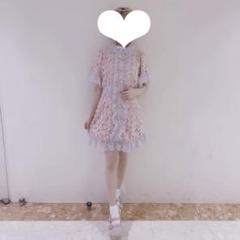 Swankiss バイカラーレースワンピース Swankiss バイカラーレースワンピース - メルカリ