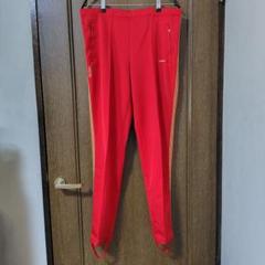 アディダス　ヴィンテージ　ジャージパンツ　レッド
