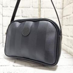 美品✨フェンディ ペカン柄 ショルダーバッグ ネイビー　ワンショルダー