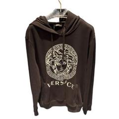 【versace】ヴィンテージ ロゴ ドローストリング パーカー VERSACE JEANS COUTURE ヴェルサーチ メンズ パーカー