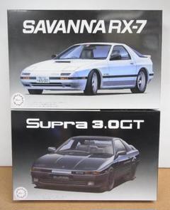 フジミ　RX7 SA22サバンナプラモデル未組み立てレア俺のマシン旧車會 フジミ RX7 SA22サバンナプラモデル未組み立てレア俺のマシン旧