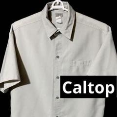Caltop カルトップ 半袖 無地 M L ポリエステル シャツ